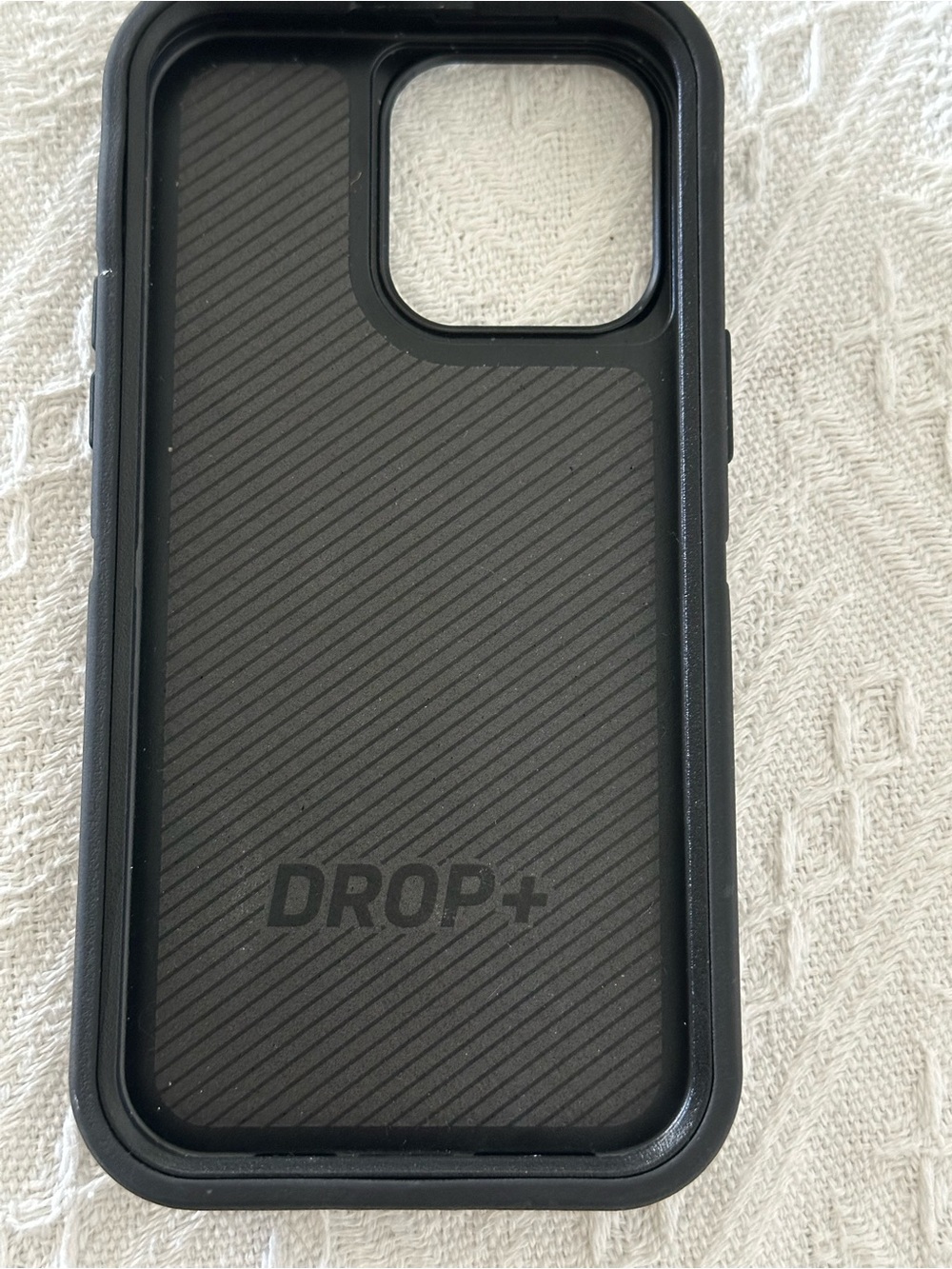 OtterBox Matte Black Rugged Phone Shell - Picture 3 of 3